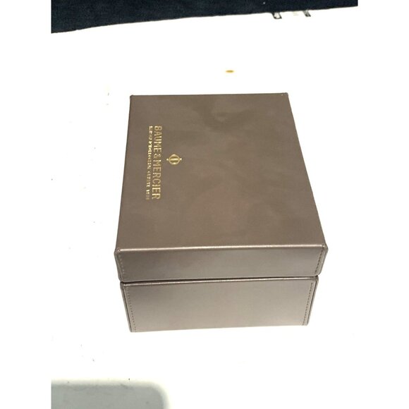 Baume & Mercier Watch Presentation Brown Cardboard Box Display Empty - Picture 12 of 12